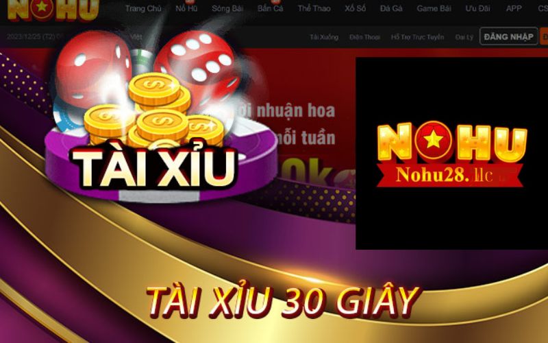 Tài Xỉu 30 Giây tại nohu28