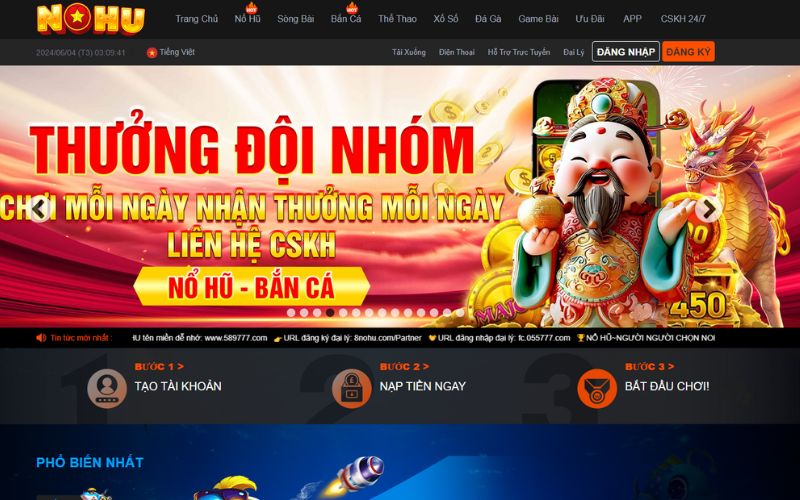 nohu78 casino trực tuyến uy tín